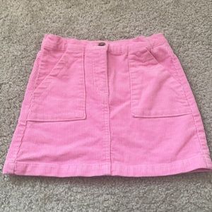 💕 Like New! Girls pink corduroy skirt. 6-7Y.